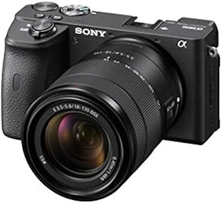 Sony Alpha A6600 Mirrorless Camera with 18-135mm Zoom Lens (Renewed)