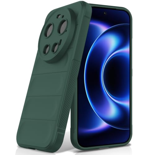 BonYonka Silicone Case for Xiaomi 17 Ultra, Green