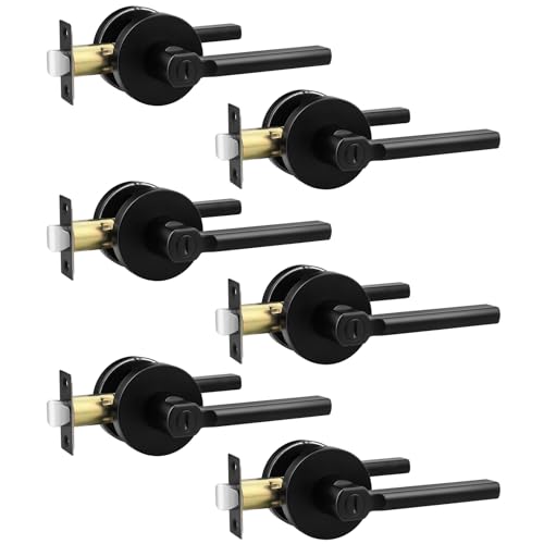 Knobelite Black Interior Door Handle Image