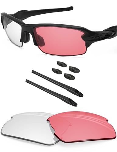 Image of BLAZERBUCK Replacement Lenses & Sock Kit for Oakley Flak 2.0 OO9295 Sunglasses