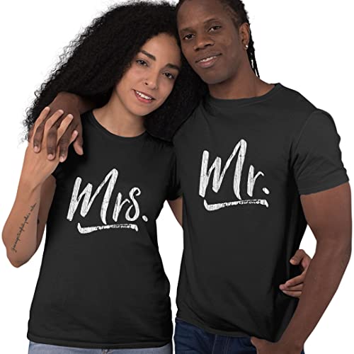 Texas Tees Couple Matching Mr And Mrs T-Shirt, Ladies Xx-Large & Mens Xx-Large #TOP5