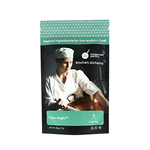 Foam Magic™ ⊘ Non-GMO Gluten-Free Vegan - 200g/7oz (Create stable hot or cold culinary foams from most liquids)