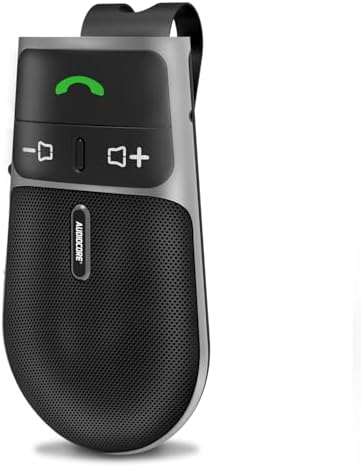 Vivavoce Auto Bluetooth AGPTEK 5.0 Con Assistente Vocale - Kit Altoparlante Per Parasole Con Supporto TF E Connessione Automatica - Foto 7