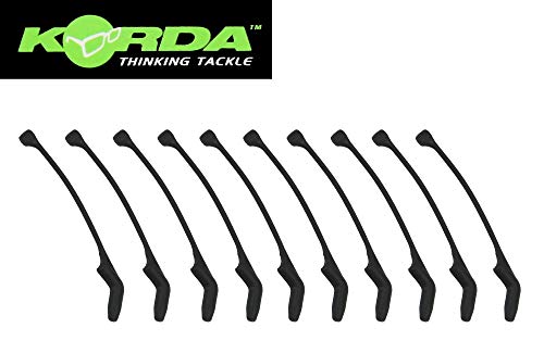 Korda D Rig Kickers Green - 10 Gummiringe für D-Rig Montagen zum Karpfenangeln, DRig Kicker für Karpfenrigs zum Angeln auf Karpfen, Größe:Large - für Hakengr. 2-4