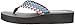 Skechers Cali Women's Vinyassa-Beweave It Flip Flop,Black/Multi Weave,7 B US