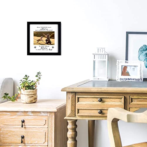 Woyufen Cornice portafoto per cani | Piano da