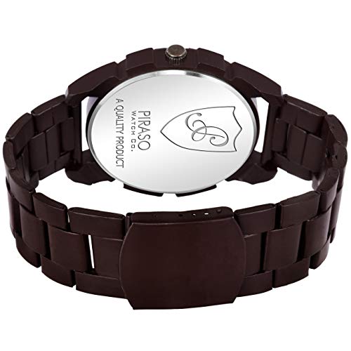 Image of PIRASO Analogue Men's Watch (Dial Colored Strap)