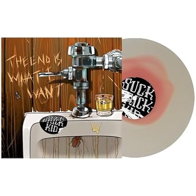 Suck Brick Kid The End Is What I Want Exclusive Limited Baby Pink in Milky Clear Color Vinyl LP