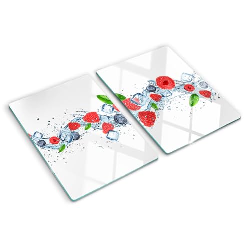 Protection plaque vitrocéramique contre rayures planche à découper verre 2x40x52
