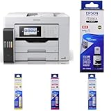 エプソン プリンター エコタンク搭載 A3ノビ対応 カラーインクジェット複合機 PX-M6711FT ホワイト 2段カセットモデル コンパクト+インクセット