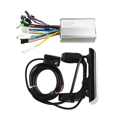 Niceminiwall CSC Contrôleur de vélo électrique double mode avec écran SW900 pour vélos électriques et gros pneus — 24 V/36 V/48 V, 250 W/350 W, boîtier en aluminium, doux/dur, Undervolta (24 V-48 V350