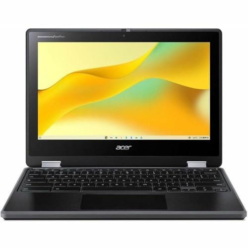Image of Acer Chromebook Spin 511 R756T R756T-C7Q7 11.6 inch Touchscreen Convertible 2 in 1 Chromebook - HD - 60 Hz - Intel N-Series N100 - 8 GB - 64 GB Flash Memory - English (US) Keyboard - Black