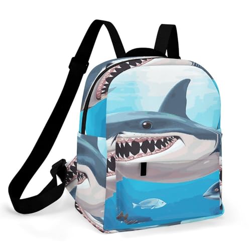 Mochila impermeable Shark Ocean que evita golpes al portátil gracias a su base sólida