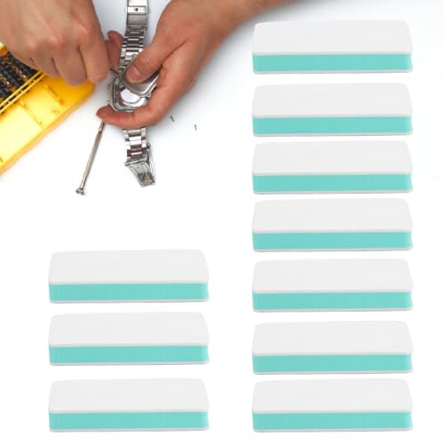 10er-Pack Schleifblock, Waschbarer und Wiederverwendbarer Schleifschwamm, Doppelseitiger Handgefertigter Schleifpapierblock mit Körnung 1000 5000 Zum Polieren von