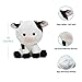 Avocatt Black White Cow Plushie - 10 Inches Stuffed Animal Plush Toy - Plushy and Squishy Animal with Soft Fabric and Stuffing - Cute Toy Gift for Boys and Girls