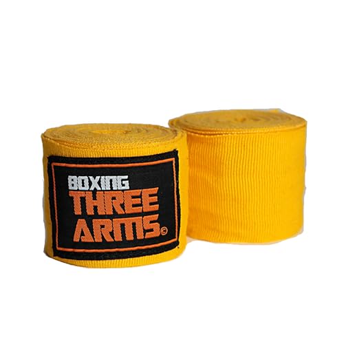 THREE ARMS �{�N�V���O �o���e�[�W (2���� / �C�G���[ / 450cm) ���悢�L�k���ł�������t�B�b�g (�L�b�N�{�N�V���O/�i���Z �Ȃǂ�) ���ϋv ���T�|�[�^�[ �T�|�[�^�[ �j�� ���� �q�� �ȒP �}�W�b�N�e�[�v �����p �X���[�A�[���Y