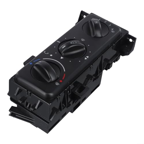 Panneau de commande chauffage et climatiseurs CVC avec commutateurs ventilateur 9438200026