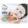 DERMAL 48 Combo Pack Collagen Essence Korean Face Mask - Hydrating and Soothing Facial Mask with Panthenol - Hypoallergenic Self Care Sheet Mask for All Skin Types - Natural Home Spa Treatment Mask