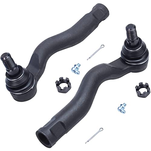 Image of Detroit Axle - 10pc Front End Suspension Kit for 2008-2022 Toyota Sequoia, 2007-2021 Tundra, 2 Lower Control Arms w /Ball Joints 4 Inner & Outer Tie Rods 2 Sway Bars 2 Boots Replacement