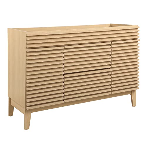 Modway Render 48" Single Sink Compatible (Not Included) Bathroom Vanity