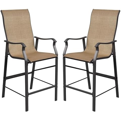 VONZOY Outdoor Bar Stools Set Cover