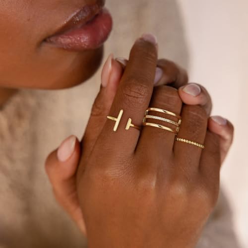 Valloey Rover Gold Rings for Women Non Tarnish Thumb Ring by Valloey Rover - Used condition - Image 3