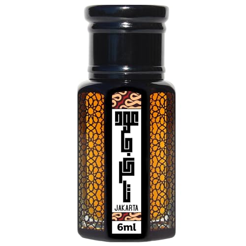 Al-Jakarta Attar oil for men | Indonesian Teakwood fragrance | Vetiver | 100% Natural || Made in Canada - Muslim Cosmetics - Al Jakarta ATTAR (6ml)