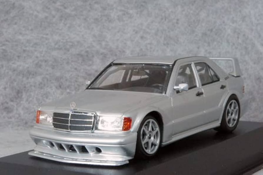 ミニカー 1/43 Marcedes-Benz 190E 2.5-16 Evo1/PMA Mercedes 190E 2.5 16V EVO2 W201 1990 Brilliant Silver