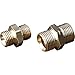 Produktbild Doppelnippel Verbindungsmuffe Schlauchverbinder Fitting 3/8 links oder 1/4 rechts, Typ:1/4''re x 1/4''re