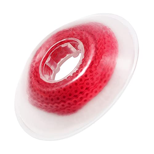 Red Braces Rubber Bands Improve Your Hair Style with a Pop of Color!