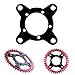 SDFLKAE Fahrrad Kettenblatt Spider Adapter für 104BCD Scheibenhalter Ständer für Ba-fang Elektromotor für Mountainbike Ersatzteil Zubehör(Size:1)