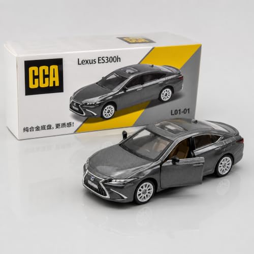 Image of Wizplex CCA Officially Licensed Lexus ES300h 1:64 Scale Die Cast Metal Car - Collectible Alloy Luxury Sedan with Openable Doors & Free-Rolling Wheels, Display Showpiece for Kids 3+