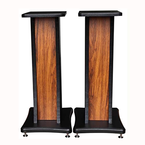 Surround Sound Floor Stand Lautsprecher Massivholz-Bücherregal Box Holzstativ Berufsstand-Zahnstange, um die Beste Leistung der Lautsprecher Stellen