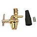 Thincol 600A Heavy Duty Brass Ground Welding Clamp, Industrial G-Type Ground Wire Clamp for Welder Tools