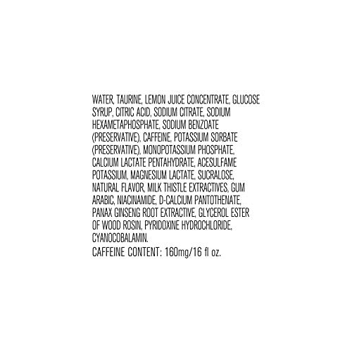 Rockstar Recovery Lemonade Energy Drink, Caffeine And Electrolytes, 16Oz (24 Pack) (Packaging May Vary) #TOP6