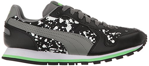 Image of ST Runner NL Splatz Jr, Puma Black-Quiet Shade, 5 M US Big Kid