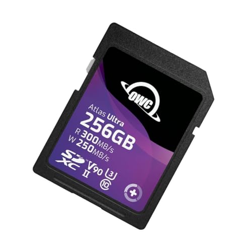 Image of OWC Atlas Ultra 256GB SDXC UHS-II V90 Media Card