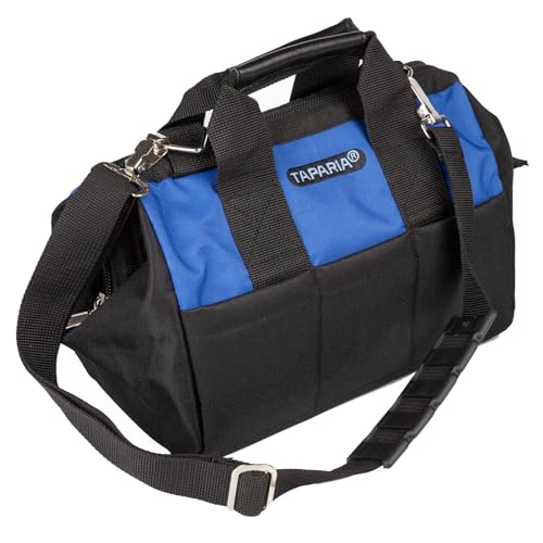Taparia Tool Bag (TB 12) Storage for all types of products, Water Resistant, Tear Resistant, Weather Proof, Durable, Spacious and Versatile for Professional and DIY, Warranty on Bag and Zip (B0DDY215KT) Amazon Price History, Amazon Price Tracker