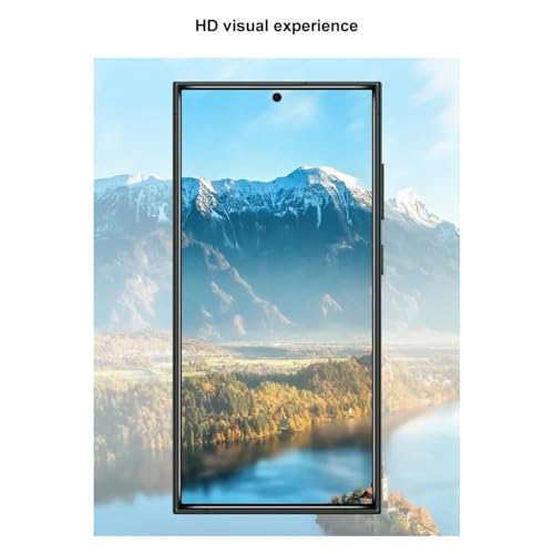 Image of TechTrendz Scratch Resistance Full Glue Edge to Edge Tempered Glass Screen Protector for Samsung Galaxy S24 Ultra 5G (2024)