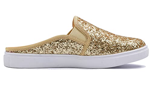 Image of FEVERSOLE Women's Sport Mules Slip On Loafers Fashion Backless Sneakers