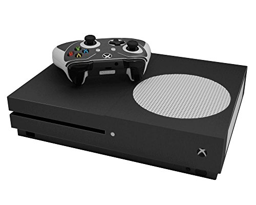 Brushed Gun Metal Gray - Air Release Vinyl Decal Faceplate Mod Skin Kit for Microsoft Xbox One Slim (XB1S) Console by System Skins Brushed Gun Metal Gray - Air Release Vinyl Decal Faceplate Mod Skin Kit for Microsoft Xbox One Slim (XB1S) Console by System Skins