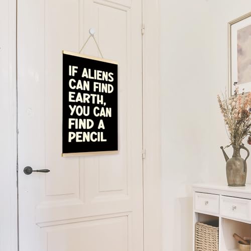 CGBHW Moldura engraçada para pôster de sala de aula, 30,5 x 40,6 cm, preto, para sala de aula de mat