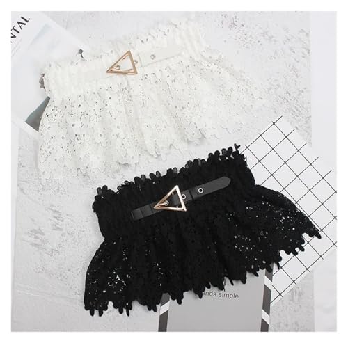 Women's Elastic Lace Cummerbunds Belt Buckle Wide Waistband Women for decoration3