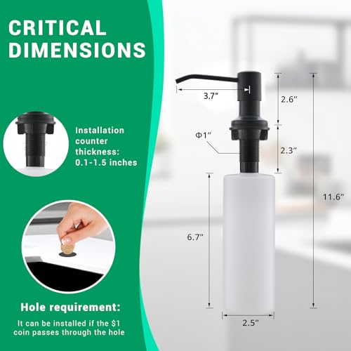 Image of Fapully LED Commercial Kitchen Faucets with Pull Down Sprayer Matte Black