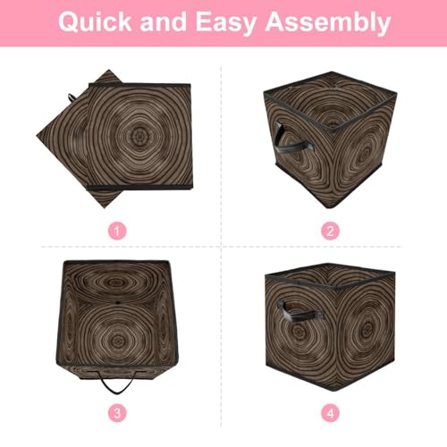 Boîte de rangement pliable pour éliminer le désordre de la maison