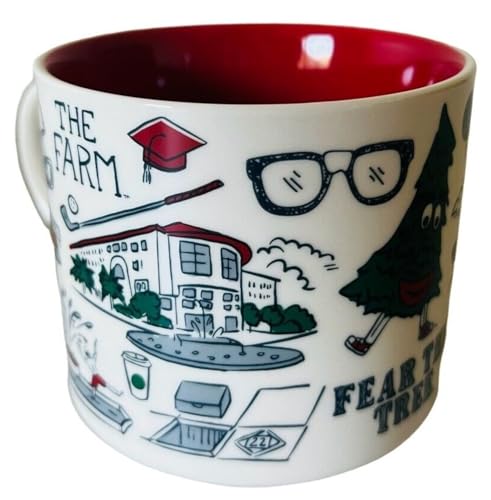 Mug Starbucks Stanford Universitario 14 oz Rojo miniatura 3