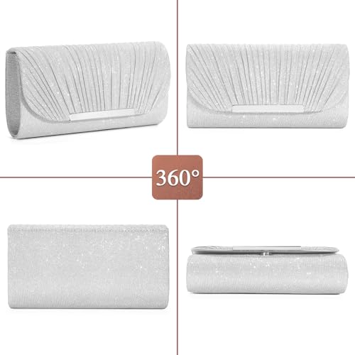Image of UBAYMAX Evening Bag Clutch Purses for Women Lady Girl Handbags Crossbody Bag Wedding Bag for Prom Party Wedding Engagement | Wedding Bag