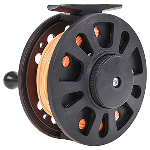 Fly Fishing Reel Spinnrolle Fliegenrolle Large Arbor Abs Fly Angelrolle Fliegenrolle Pre Geladen Cover