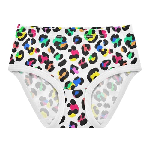 Cotton Toddler Girls Underwear Colorful Spots Black Green Panties Little Girl Animals Briefs Girls Undies 2t