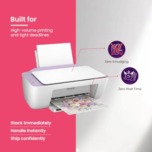 Image of Mira-Foto 4R Photo Paper 4x6 Inch (100 Sheets) | 5760 DPI Glossy Inkjet Photo Paper | Instant Dry, Water-Resistant | Compatible with Dye & Pigment Printers